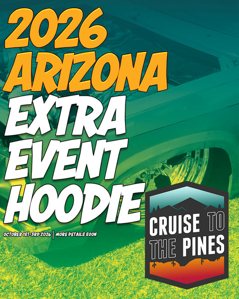 the cabs 2026 twoman tour 限定 ジップフーディー　XL 2026 AZ Event Hoodie (PICKUP ONLY) – Cruise To The Pines